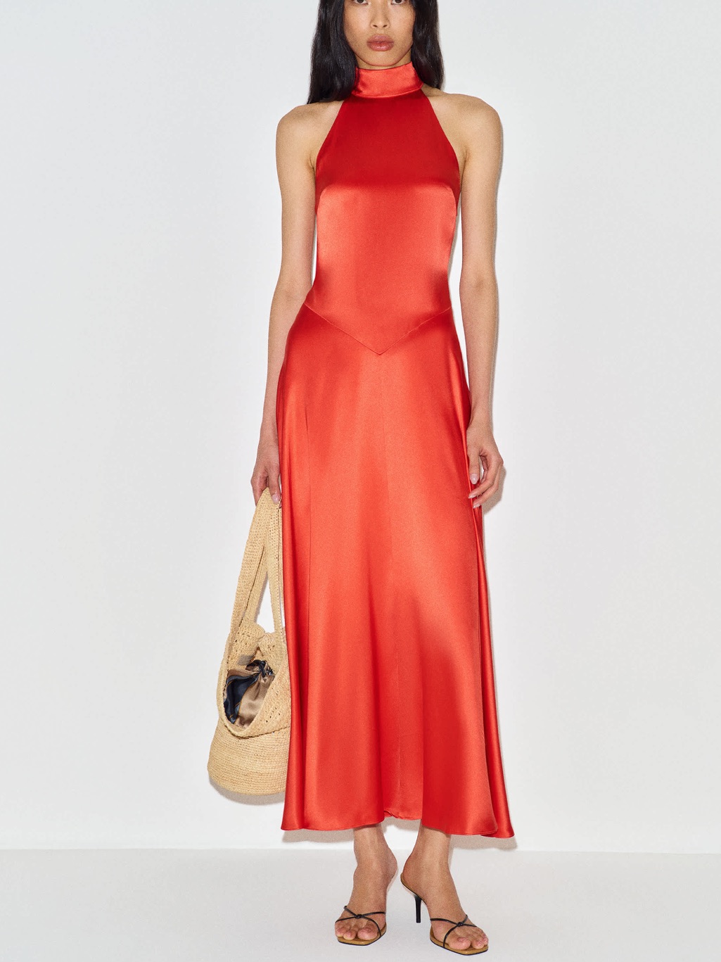 Reformation Katelyn Silk Dress